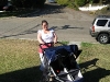 Mom & the stroller