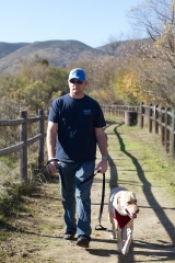 Walking LB At Mission Trails