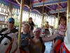 The Fam On The Carousel
